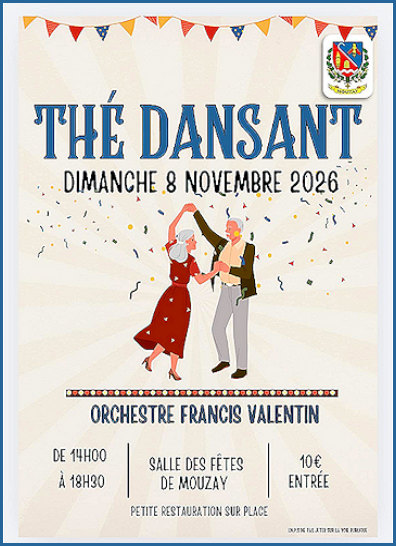 Thé dansant le 8 novembre à Mouzay